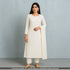 Dyeable Zari Work Chinon Chiffon Fabric-F5024